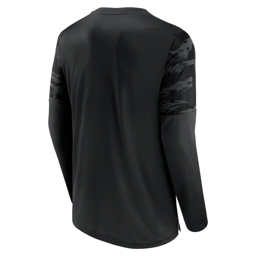 Las Vegas Raiders Square Off Long Sleeve T-Shirt Black/Silver | Fanatics