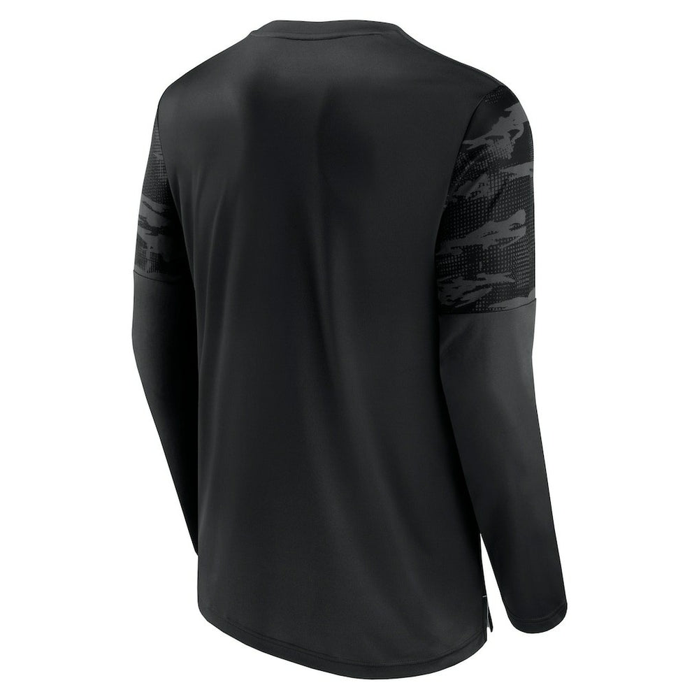 Las Vegas Raiders Square Off Long Sleeve T-Shirt Black/Silver | Fanatics