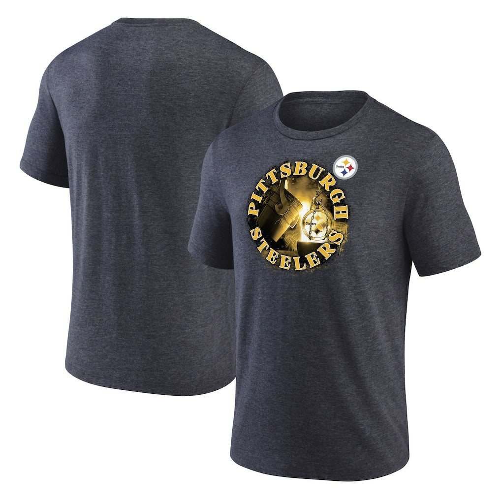 Pittsburgh Steelers Sporting Chance T-Shirt Heathered Charcoal | Fanatics