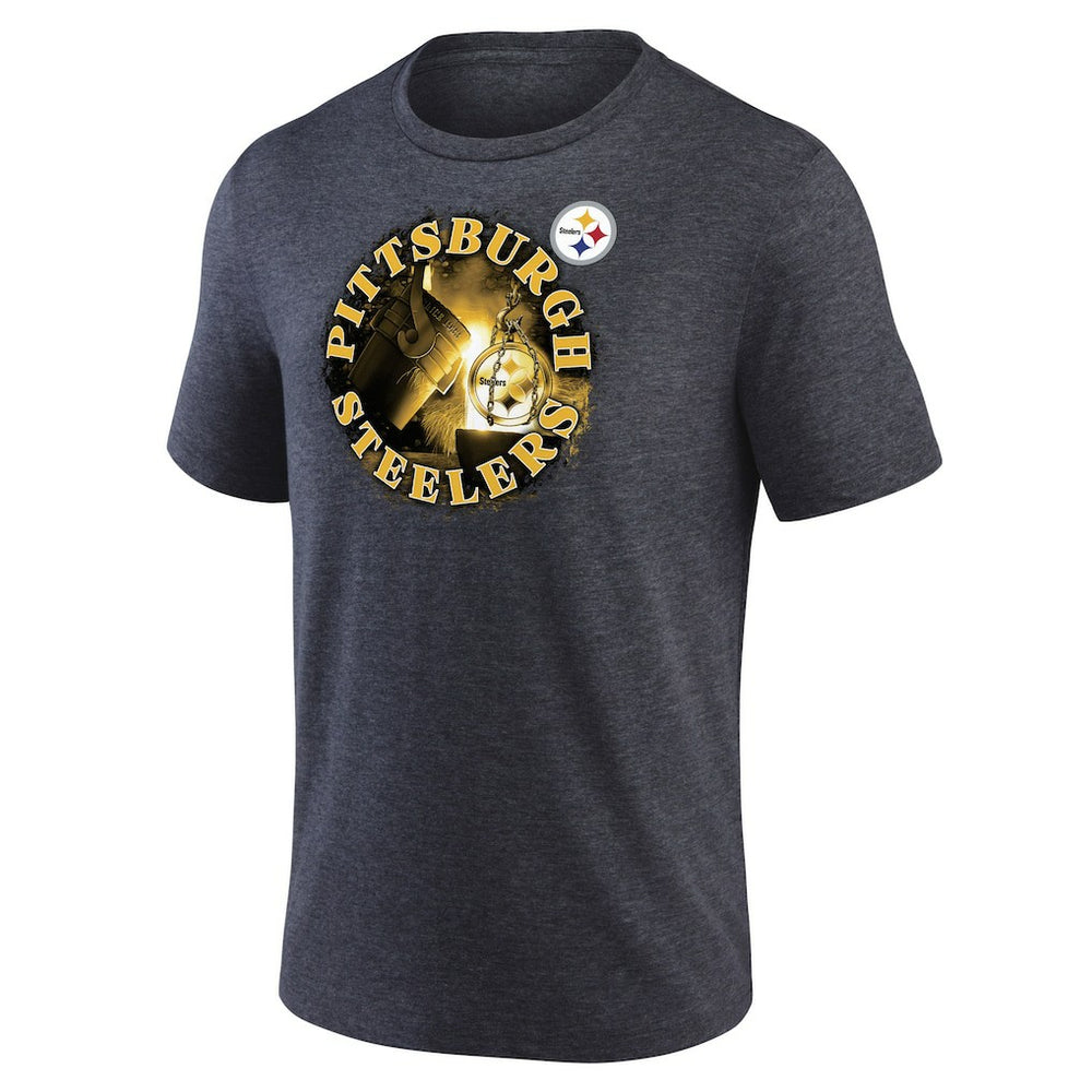 Pittsburgh Steelers Sporting Chance T-Shirt Heathered Charcoal | Fanatics