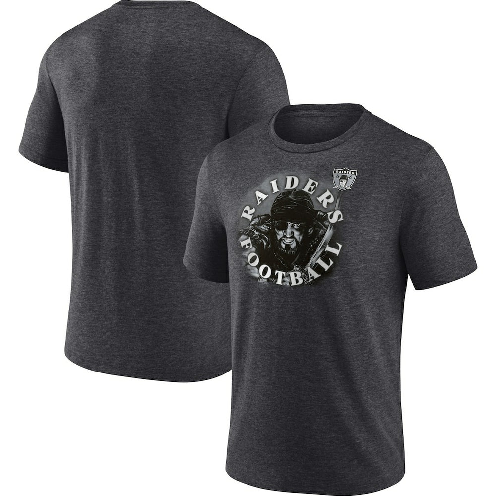 Las Vegas Raiders Sporting Chance T-Shirt Heathered Charcoal | Fanatics