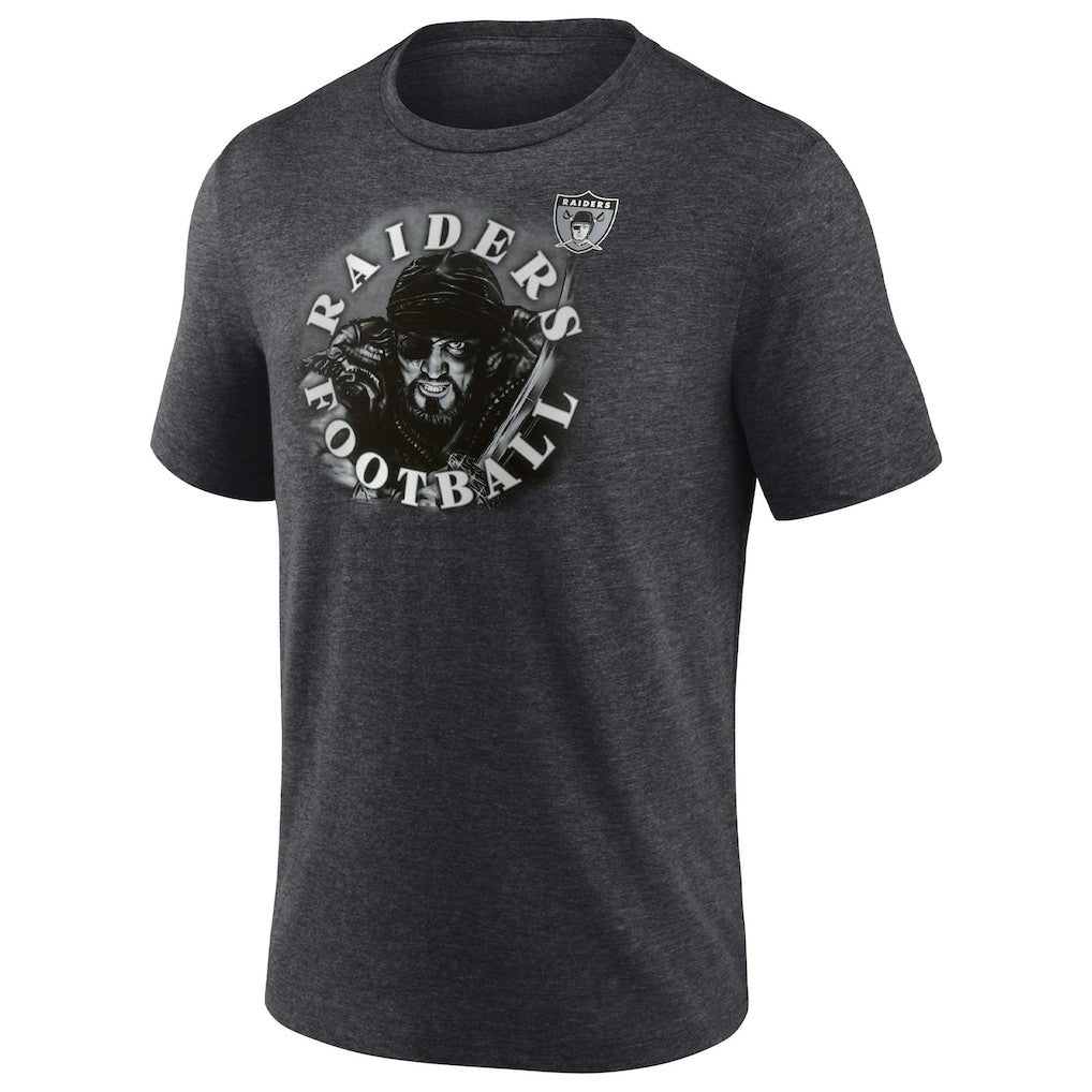 Las Vegas Raiders Sporting Chance T-Shirt Heathered Charcoal | Fanatics