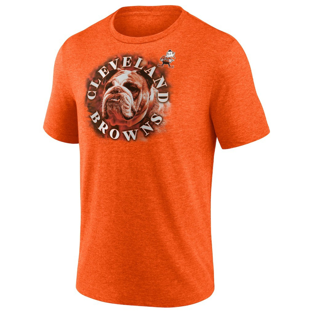 Cleveland Browns Tri-Blend Sporting Chance T-Shirt Heathered Orange | Fanatics