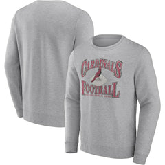 Arizona Cardinals Playability Pullover Sweatshirt Heathered Charcoal | Fanatics