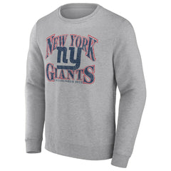 New York Giants Playability Pullover Sweatshirt Heathered Charcoal | Fanatics