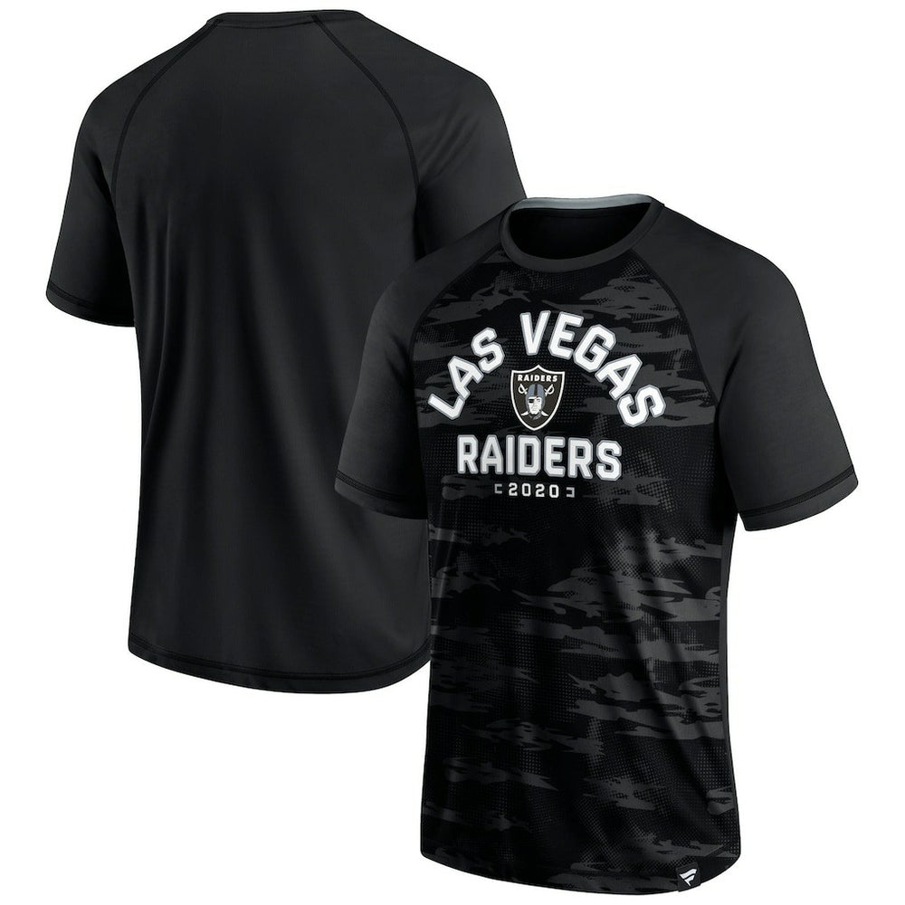 Las Vegas Raiders Hail Mary Raglan T-Shirt Black | Fanatics