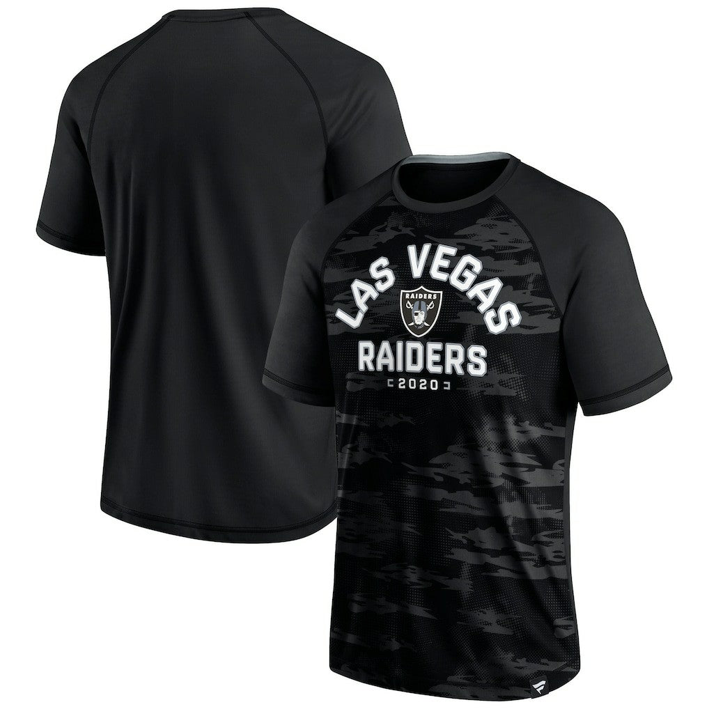 Las Vegas Raiders Hail Mary Raglan T-Shirt Black | Fanatics