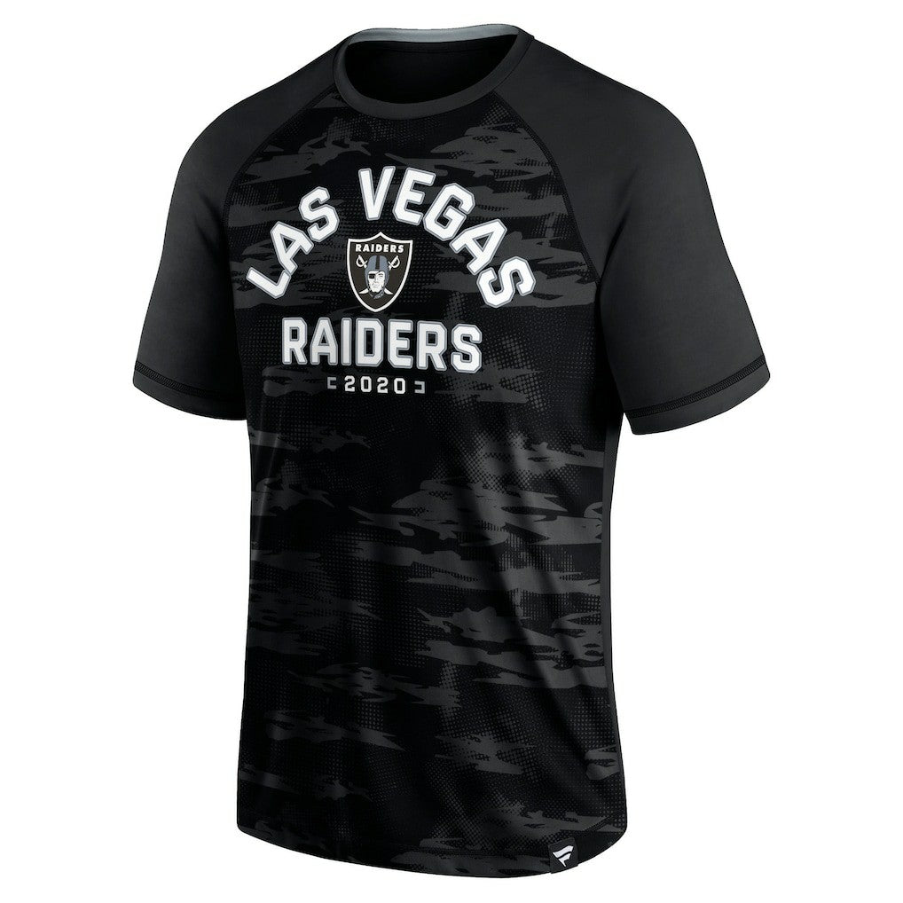 Las Vegas Raiders Hail Mary Raglan T-Shirt Black | Fanatics