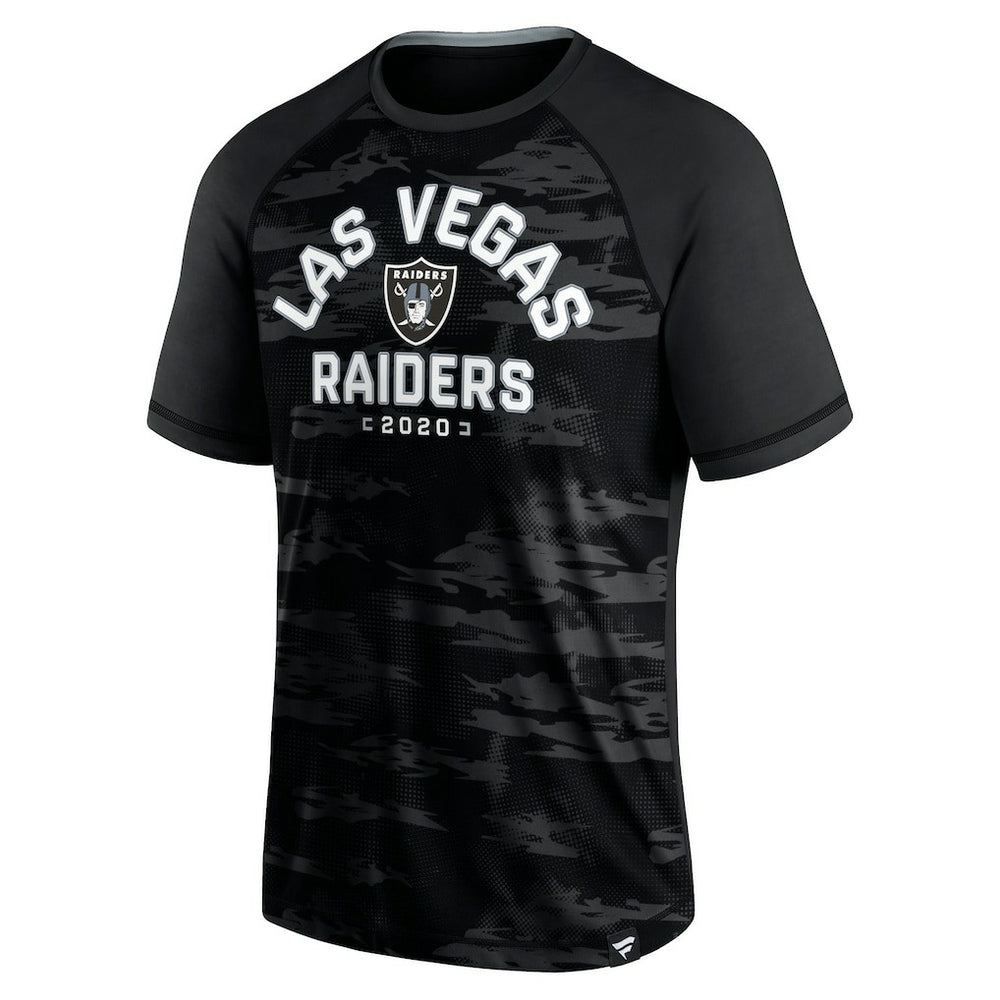 Las Vegas Raiders Hail Mary Raglan T-Shirt Black | Fanatics