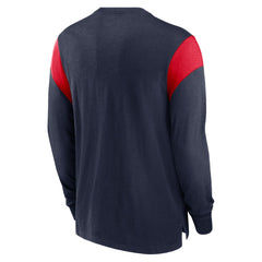 Tennessee Titans Rewind Playback Helmet Long Sleeve T-Shirt Navy | Nike for Sale