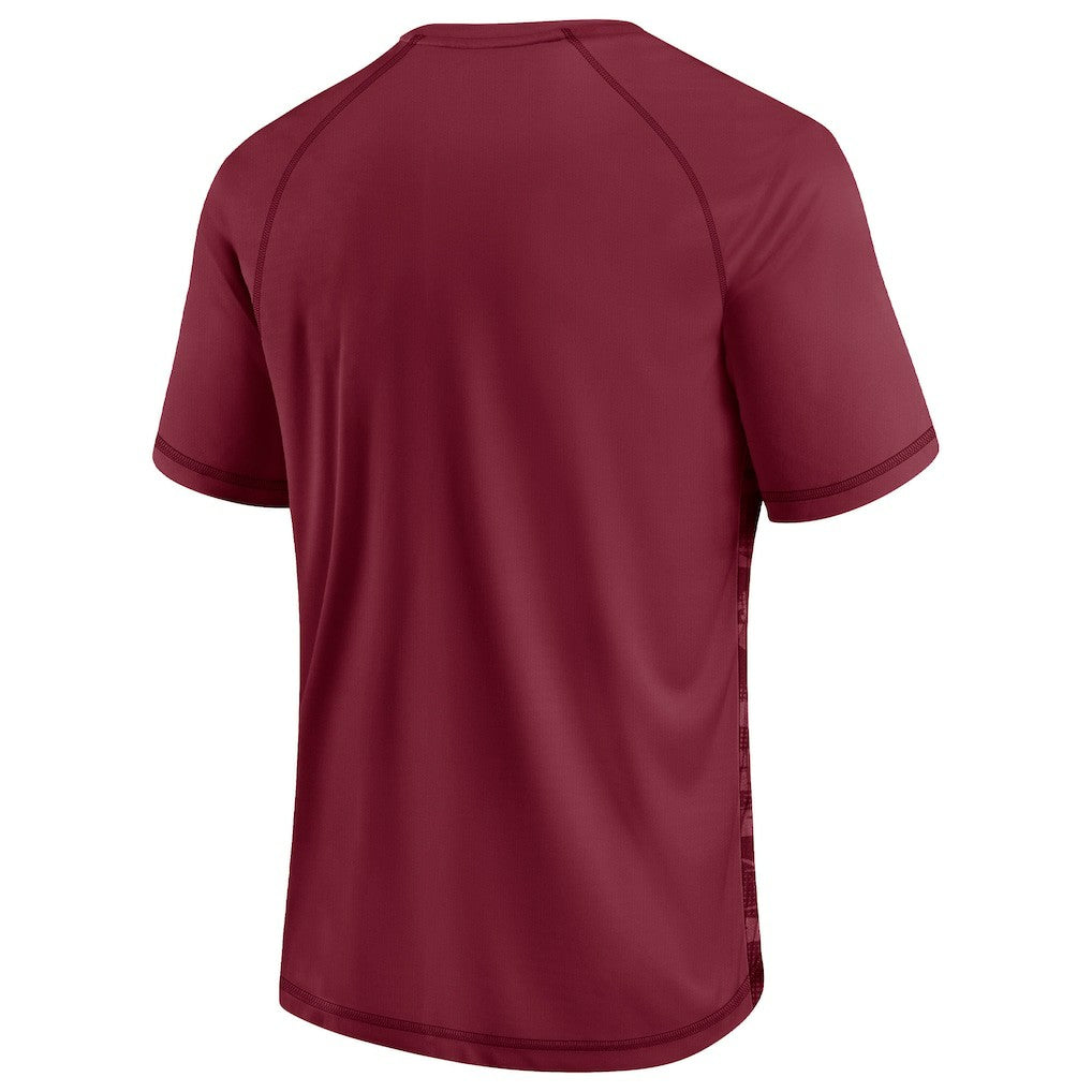 Washington Commanders Hail Mary Raglan T-Shirt Burgundy | Fanatics