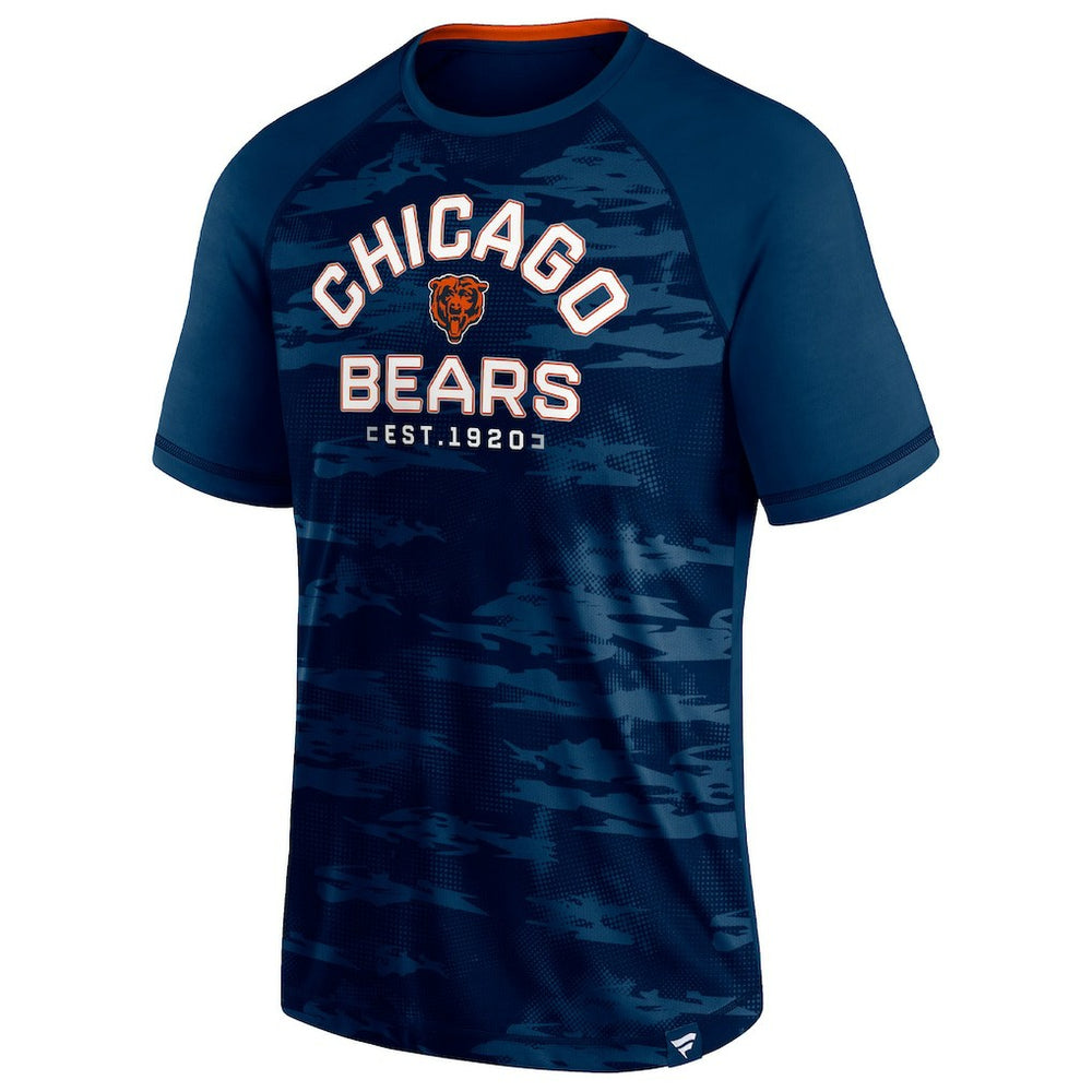 Chicago Bears Hail Mary Raglan T-Shirt Navy | Fanatics