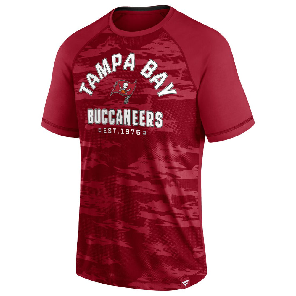 Tampa Bay Buccaneers Hail Mary Raglan T-Shirt Red | Fanatics