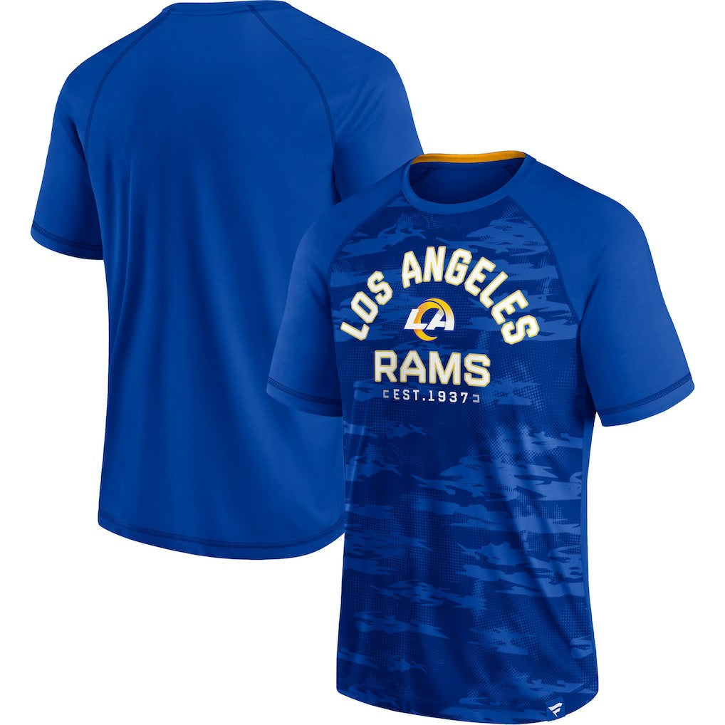 Los Angeles Rams Hail Mary Raglan T-Shirt Royal | Fanatics