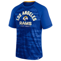 Los Angeles Rams Hail Mary Raglan T-Shirt Royal | Fanatics