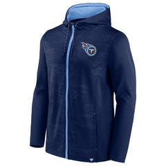 Tennessee Titans Ball Carrier Full-Zip Hoodie Navy/Light Blue | Fanatics