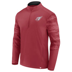 Arizona Cardinals Ringer Quarter-Zip Jacket Cardinal | Fanatics