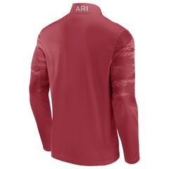 Arizona Cardinals Ringer Quarter-Zip Jacket Cardinal | Fanatics