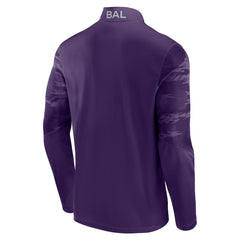 Baltimore Ravens Ringer Quarter-Zip Jacket Purple | Fanatics
