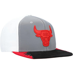 Chicago Bulls Day 5 Snapback Hat Gray/White - NBA