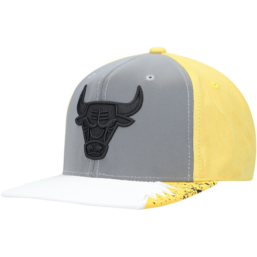 Chicago Bulls Day 5 Snapback Hat Gray/Yellow - NBA