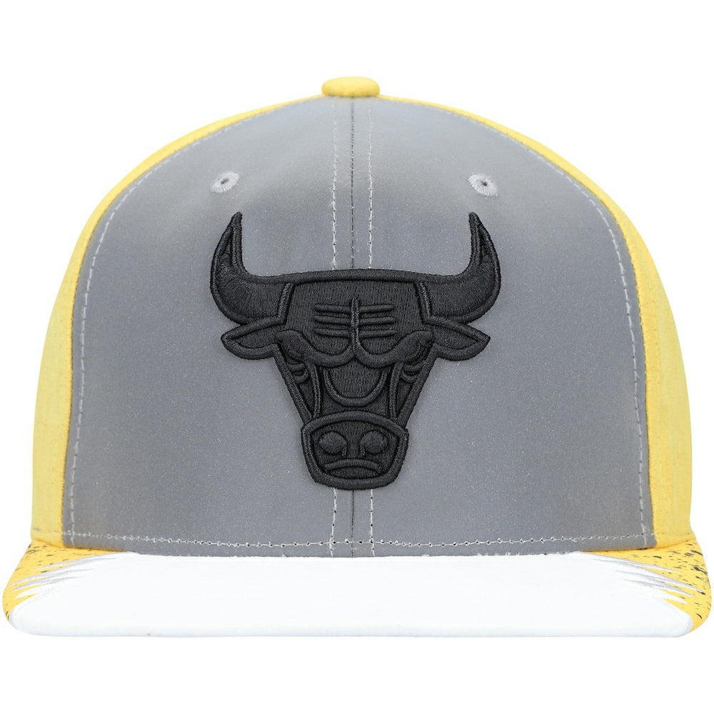 Chicago Bulls Day 5 Snapback Hat Gray/Yellow - NBA