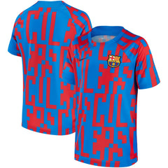 Barcelona 2022/23 Pre-Match Top Blue | Nike