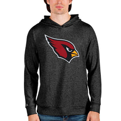 Arizona Cardinals Antigua Team Absolute Pullover Hoodie Heathered Black | NFL