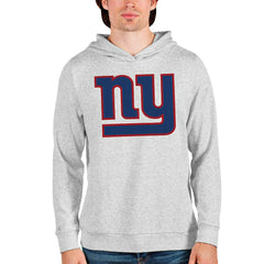 New York Giants Antigua Team Absolute Pullover Hoodie Heathered Gray | NFL