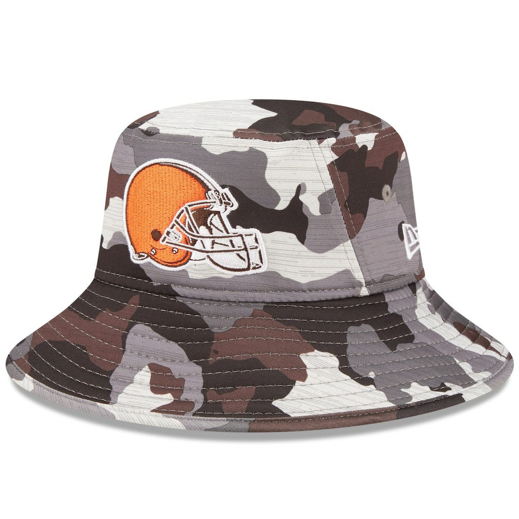 Cleveland Browns New Era 2022 NFL Training Camp Bucket Hat Camo | NFL