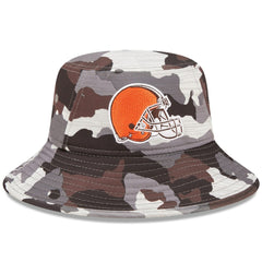 Cleveland Browns New Era 2022 NFL Training Camp Bucket Hat Camo | NFL