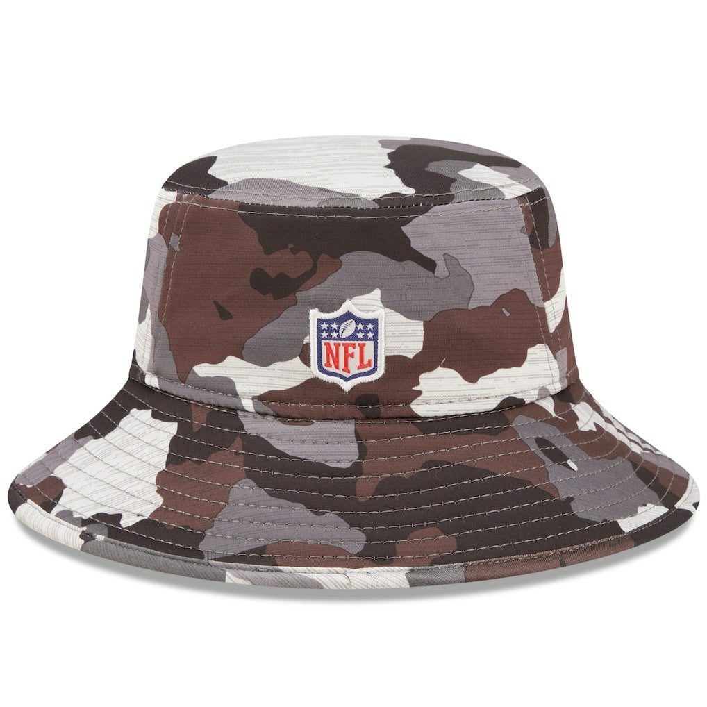 Cleveland Browns New Era 2022 NFL Training Camp Bucket Hat Camo | NFL