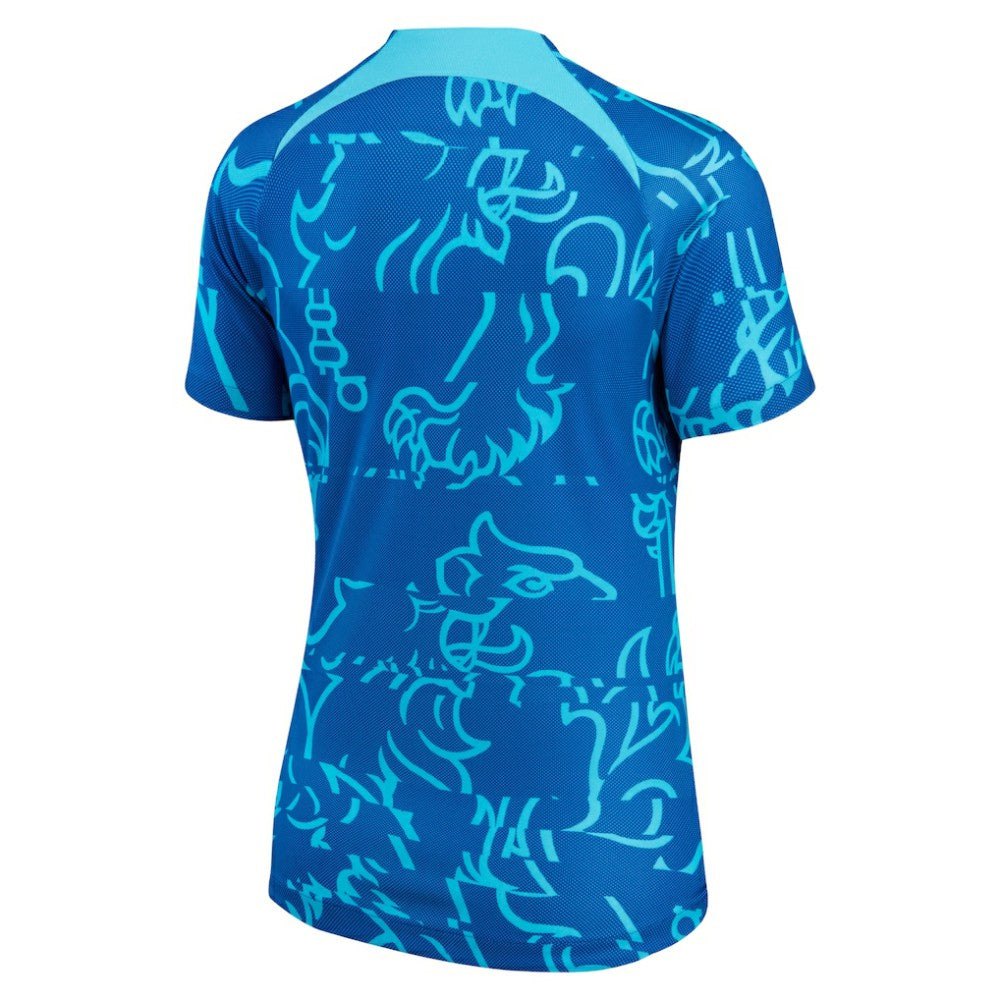 Chelsea Women's 2022/23 Pre-Match Home Performance Top Blue | Nike cheap