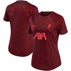 Liverpool Women's 2022/23 Pre-Match Home Performance Top Burgundy | Nike cheap