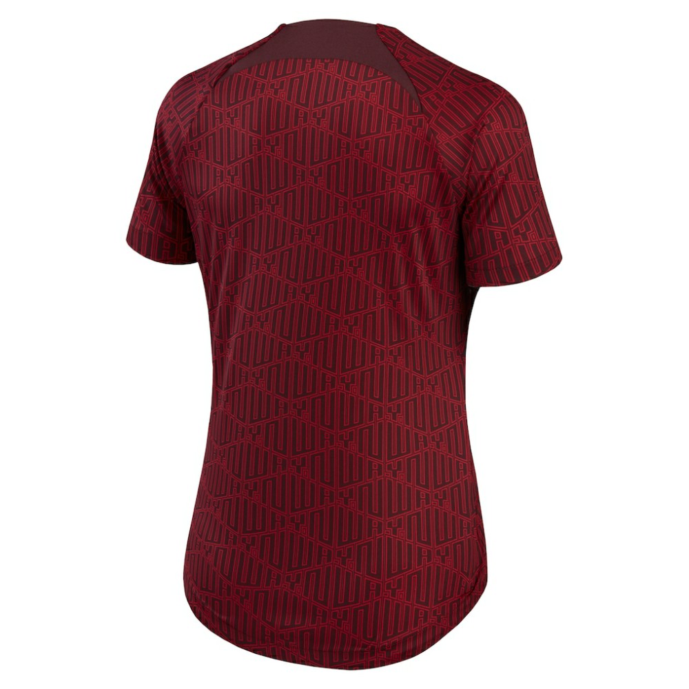 Liverpool Women's 2022/23 Pre-Match Home Performance Top Burgundy | Nike cheap
