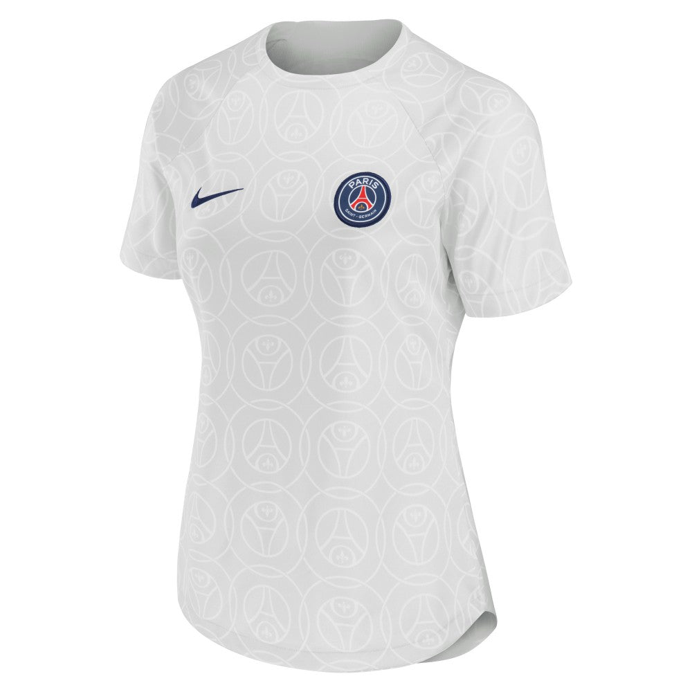 Paris Saint-Germain Women's 2022/23 Pre-Match Home Performance Top Gray | Nike Online