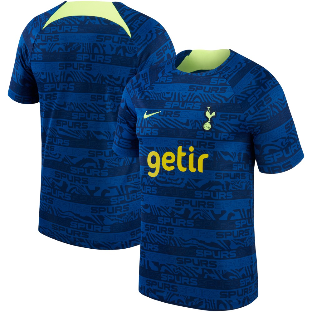 Tottenham Hotspur Youth 2022 Pre-Match Raglan Performance Top Blue | Nike Online