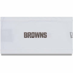 Cleveland Browns New Era Training Camp COOLERA Headband White | NFL