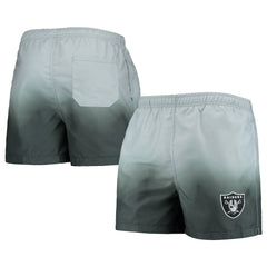 Las Vegas Raiders FOCO Dip-Dye Swim Shorts Black/ | NFL