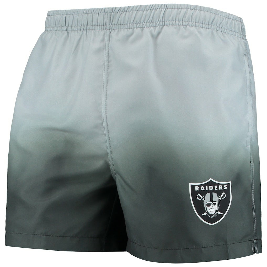 Las Vegas Raiders FOCO Dip-Dye Swim Shorts Black/ | NFL