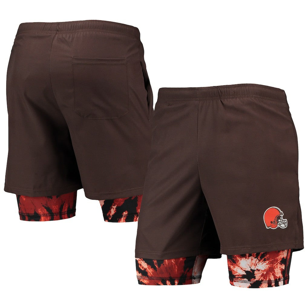 Cleveland Browns FOCO Running Shorts Brown | NFL
