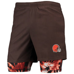 Cleveland Browns FOCO Running Shorts Brown | NFL