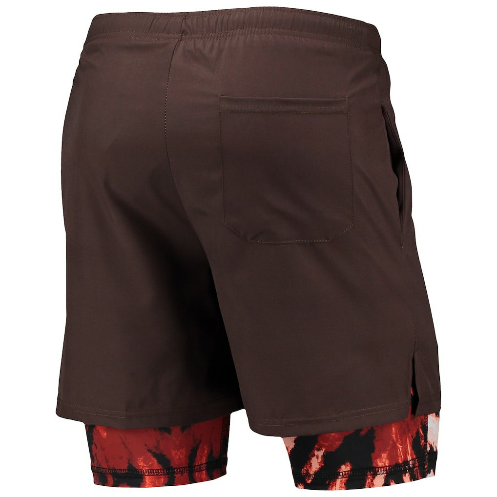 Cleveland Browns FOCO Running Shorts Brown | NFL