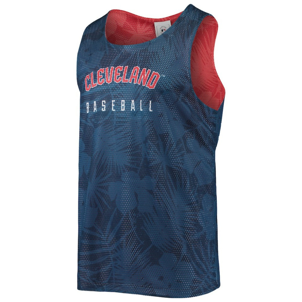 Cleveland Guardians FOCO Floral Reversible Mesh Tank Top - MLB