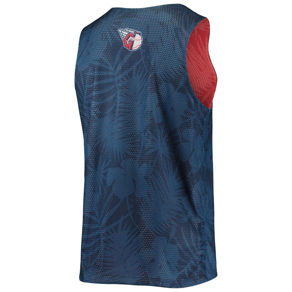 Cleveland Guardians FOCO Floral Reversible Mesh Tank Top - MLB