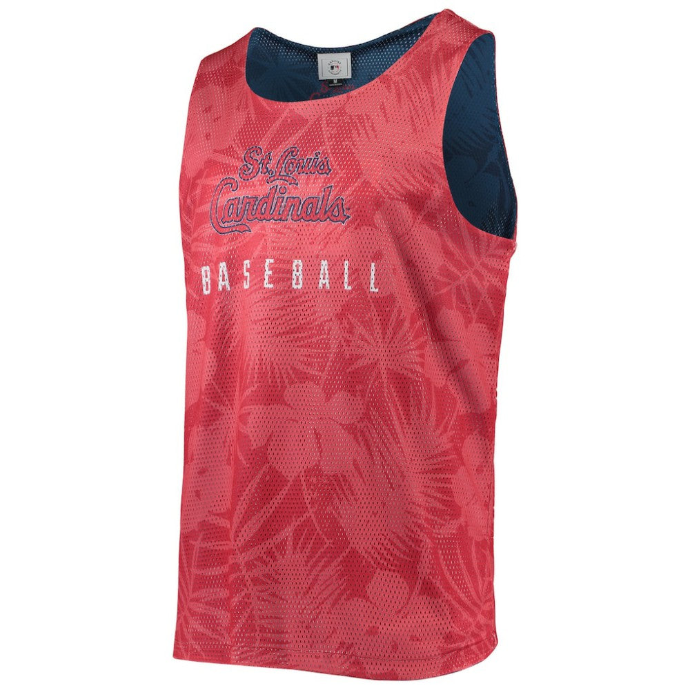 St. Louis Cardinals FOCO Floral Reversible Mesh Tank Top - MLB
