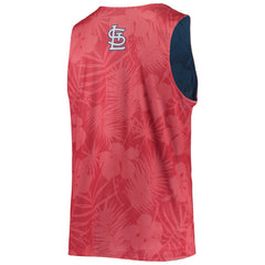 St. Louis Cardinals FOCO Floral Reversible Mesh Tank Top - MLB