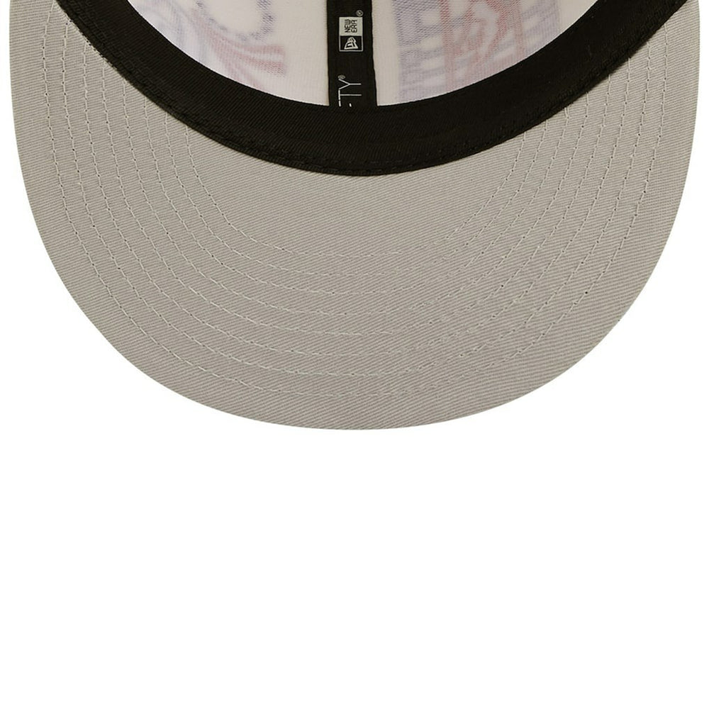 Philadelphia 76ers 2022 NBA Draft 59FIFTY Fitted Hat Cream/Royal - NBA