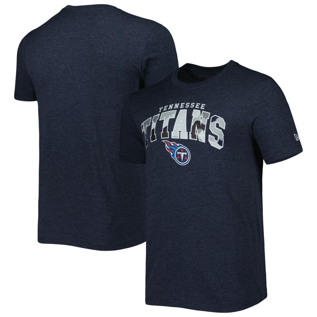Tennessee Titans New Era Training Collection T-Shirt Heathered Navy | NFL
