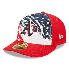 Athletics New Era 2022 4th of July Low Profile 59FIFTY Fitted Hat - MLB